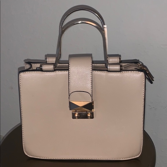 Beige handbag/shoulder bag - Picture 2 of 3